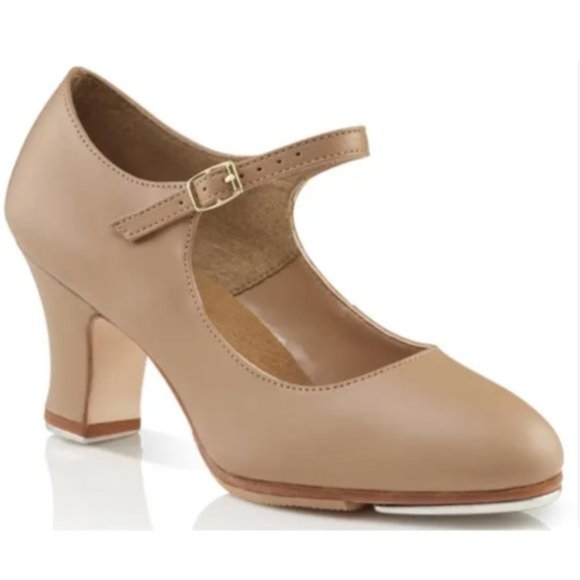 Capezio Shoes - 8.5W 8.5 WIDE Capezio # 657 Manhattan Xtreme Caramel Leather Tap Dance Shoes
